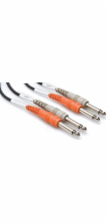 Hosa Kabel Jack 6,3 mm x2 - Jack 6,3 mm x2 3 m černý (CSS-203)