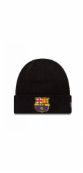 New Era Kšiltovka Core Cuff Beanie FC Barcelona 60846904 Černá Jedna velikost