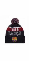 New Era Kšiltovka Core Sport Knit Beanie FC Barcelona 60846895 Tmavě modrá Jedna velikost