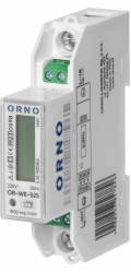 Orno 1fázový elektroměr, 100A, port RS-485, MID, 1 modul, DIN TH-35mm, FV