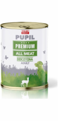 PUPIL Premium All Meat Venison - vlhké krmivo pro psy - 800g