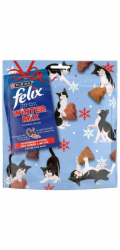 PURINA Felix Winter Mix Turkey&Cranberries - pamlsek pro kočky - 200g