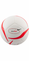 Nike Fotbalový míč Park Team 2.0 25 bílý a červený HV6332 100 3