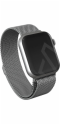 NoName BURGA Metal Mesh Band - náramek pro Apple Watch 42/44 mm (stříbrný)