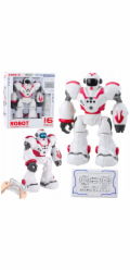 LeanToys Interaktivní dálkově ovládaný RC robot 16 funkcí, světla, zvuky, růžová