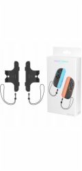 JYS 2x Joycon Joy-con vertikální grip + popruh Nintendo Switch 2 / NSW 2 / černá