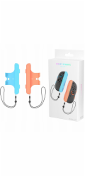 JYS 2x Joycon Joy-con vertikální grip + popruh Nintendo Switch 2 / Nsw 2 / -ns2280 / modro-oranžový