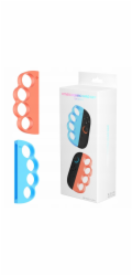 JYS 2x úchyt na boxovací box pro Joy-Con Nintendo Switch 2 / Nsw2 / Fitness Boxing / -ns2298 / Modro-oranžový