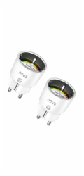 NOUS A1T, TASMOTA Smart Zásuvka, 16A, Schuko, 2ks