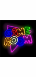 BAZAR - 2Kids Toys LED NEON LIGHT lampička GAME ROOM - Poškozený obal (Komplet)