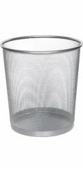 Zeller Odpadkový koš Ocelová síťovaná popelnice na papír, ZELLER