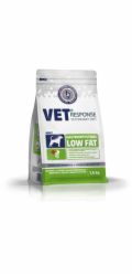 VET RESPONSE Gastrointestinal Low fat - suché krmivo pro psy - 1,6kg