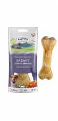 BALTICA Przysmaki regionów Chewing bone Pheasant with goji berries - pamlsek pro psa - 1