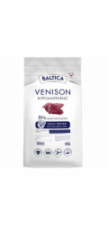 BALTICA Nutraceutic Hypoallergenic Medium breeds Mono Venison with rice - suché krmivo pro psy - 12kg