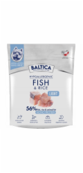 BALTICA Nutraceutic Hypoallergenic Light S Fish with rice - suché krmivo pro psy - 1kg