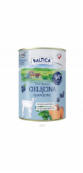 BALTICA Smaki regionów Veal with lamb - vlhké krmivo pro psy - 400g