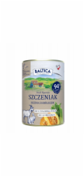 BALTICA Smaki regionów Puppy Goat with rabbit - vlhké krmivo pro psy - 400g