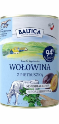 BALTICA Smaki regionów Beef with parsley - vlhké krmivo pro psy - 400g