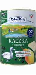 BALTICA Smaki regionów Duck with pear - vlhké krmivo pro psy - 400g