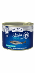 BALTICA Excellent Mono Pollock Light - mokré krmivo pro kočky - 185g
