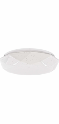 Polux Stropní svítidlo GALAXY 308535 Polux přisazené geometrické LED svítidlo 17W 4000K s hvězdicovým efektem IP44 bílé