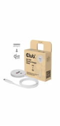Club3D Bezdrátová nabíječka, 1x Qi2 25W, MagSafe, Qi certifikováno, bílá