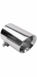 Poujoulat Koncovka tlumiče výfuku 89 mm, vstup 76 mm, leštěná