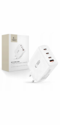 Tech-Protect SÍŤOVÁ NABÍJEČKA NC120W-GAN SE 4 PORTY PD 120 W / QC3.0 BÍLÁ