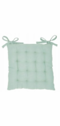 TODAY Bavlněný polštář na kuchyňskou židli COMFORT, vázaný, 38 x 38 cm