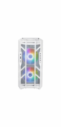 BAZAR - Cooler Master case HAF 700, E-ATX, Průhledná bočnice, 2x200mm ARGBFan,3x 120mm ARGB Fan, ARGBHub,Bílá -Rozbaleno