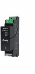 Dvoukanálový ovladač na DIN lištu Z-Wave Shelly Wave Pro 2PM LR