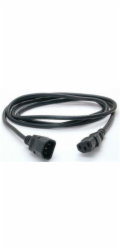 PremiumCord Prodlužovací kabel - síť 230V, IEC 320 C13 - C14, 0.5 m