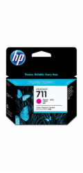 HP no 711 - purpurová ink. kazeta - 3pack, CZ135A