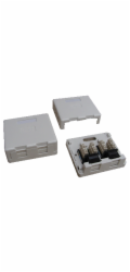 DATACOM UTP 2xRJ45 zásuvka CAT6 na omítku (protiprachová)