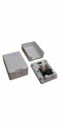 DATACOM UTP 1xRJ45 zásuvka CAT6 na omítku (protiprachová)