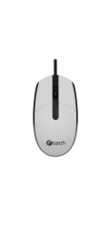 Myš C-TECH WM-10, černobílá, USB