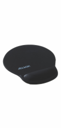 Allsop Gelová podložka pod myš černá, 20mm podpora zápěstí