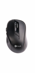 C-TECH Myš WLM-02/Ergonomická/Optická/Pro praváky/1 600 DPI/Bezdrátová USB/Černá