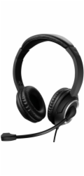 Sandberg PC sluchátka USB Chat Headset s mikrofonem, černá