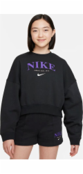 Nike Mikina Sportswear Trend FLC Crew DV2563 045