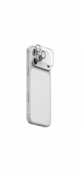 SKINARMA Magma Full Matte Glass pro fotoaparát iPhone 17 Pro Max, šedé