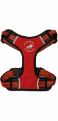 All For Dogs Sportovní postroj Red, velikost L (70-125 cm)