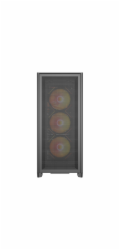 Počítačová skříň DarkFlash AIRNOVA (černá) + 3 ventilátory