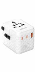 Savio Univerzální cestovní adaptér AP-08 20W