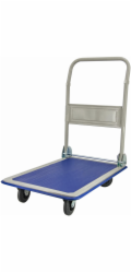 NoName AWTOOLS ČTYŘKOLOVÝ SKLADOVÝ VOZÍK S PLOŠINOU 300 KG 90x60 cm