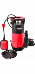 AWTools PONORNÉ ČERPADLO NA ČISTOU I ZNEČIŠTĚNOU VODU S PLOVÁKEM 1100 W 3v1