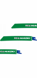 Hikoki PILOVÝ LIST PRO OČKOVOU PILU RCM32B ZAKŘIVENÝ 150 10/14TPI 150mm /5ks.