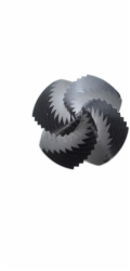 AWTools M2-TiAlN STUPŇOVÝ VRTÁK / Sada 3 ks / 4-12 mm / 4-20 mm / 4-39 mm / ČERNÁ