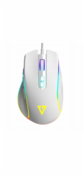 MODECOM VOLCANO VELES Drátová optická myš bílá