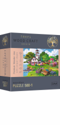 Trefl dřevěné puzzle 500+1 Letní útočiště TREFL